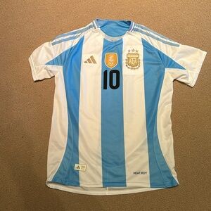 Messi AFA soccer football Jersey Shirt M